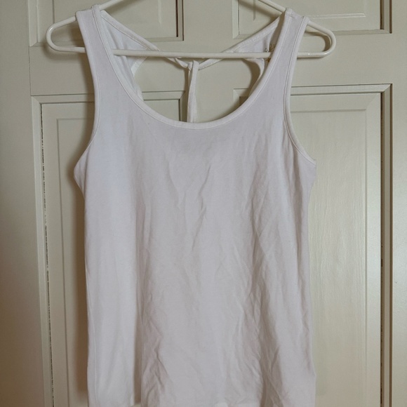 Lilly Pulitzer white tie back tank top size small - Picture 1 of 3